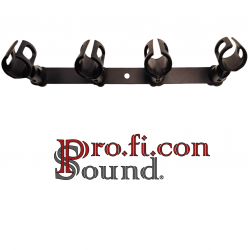 PROFICON SOUND MIC MULTI HΟΟΚ 2 bl Αξεσουάρ τετραπλή υποδοχή βάση στηριγμά μικροφώνου